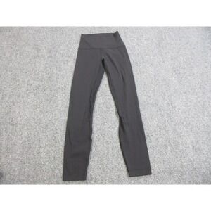 Lululemon Align Pants Womens 2 Black‎ High Rise Ankle Yoga Leggings Stretch Gym